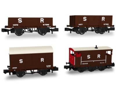 Rapido 942005 SR Livery N Gauge  pre-1936 Wagon Pack No: 1